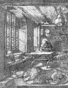 St Jerome in his Study Albrecht Durer